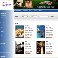 books and music ecommerce  websites