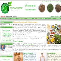 Trilok Ayurveda websites